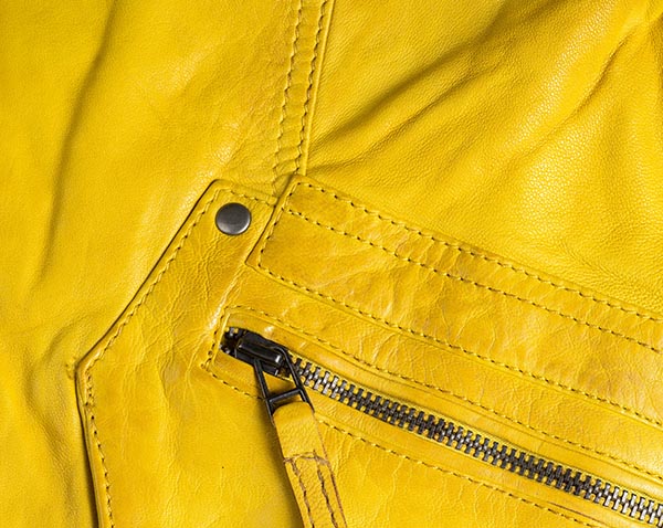 Yellow-Lambskin-Leather