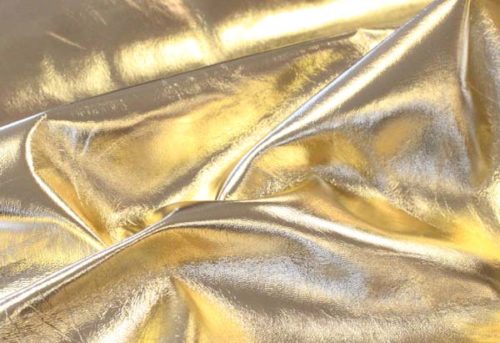 Jamie Gold Leather
