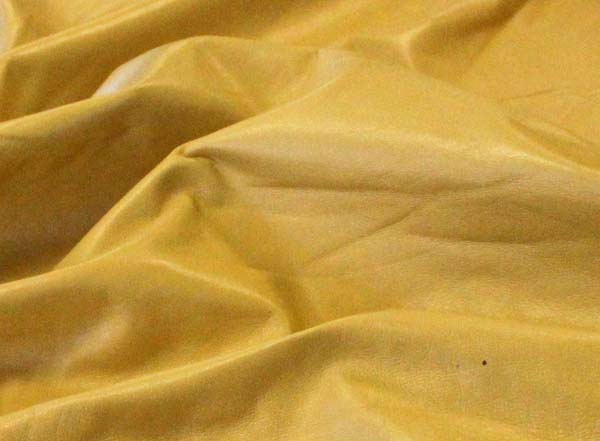 Yellow Leather Lambskin Color